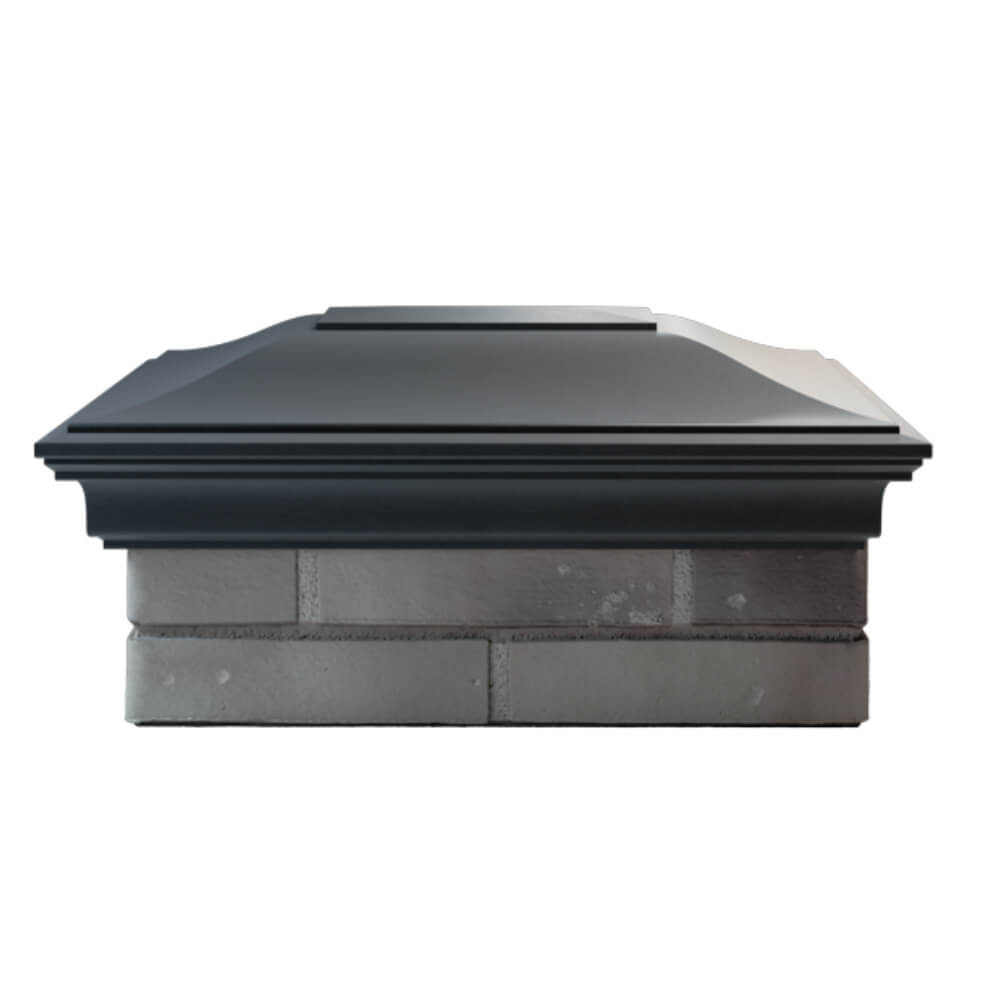 Колпак Zking Монблан Серый на столб 2х1.5 кирпича (515х385мм) в Владимире фото