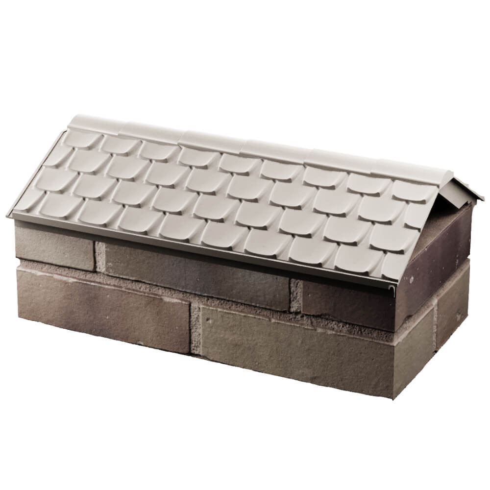 Парапет Zking Эльбрус Бежевый с посадкой на 1 кирпич (255мм) в Владимире фото