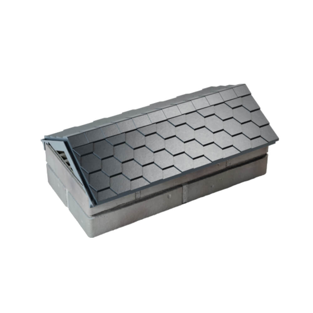 Парапет Zking Эверест Серый с посадкой на 1 кирпич (200/225/255мм) в Владимире фото