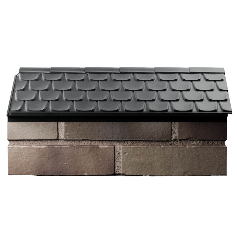 Парапет Zking Эльбрус Серый с посадкой на 1 кирпич (255мм) в Владимире фото