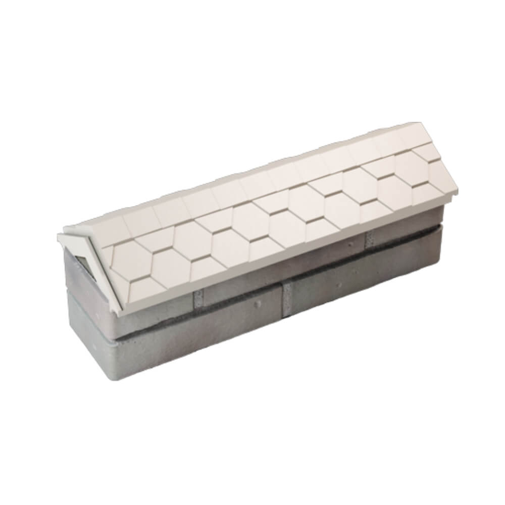 Парапет Zking Эверест Бежевый с посадкой на 0.5 кирпича (130мм) в Владимире фото