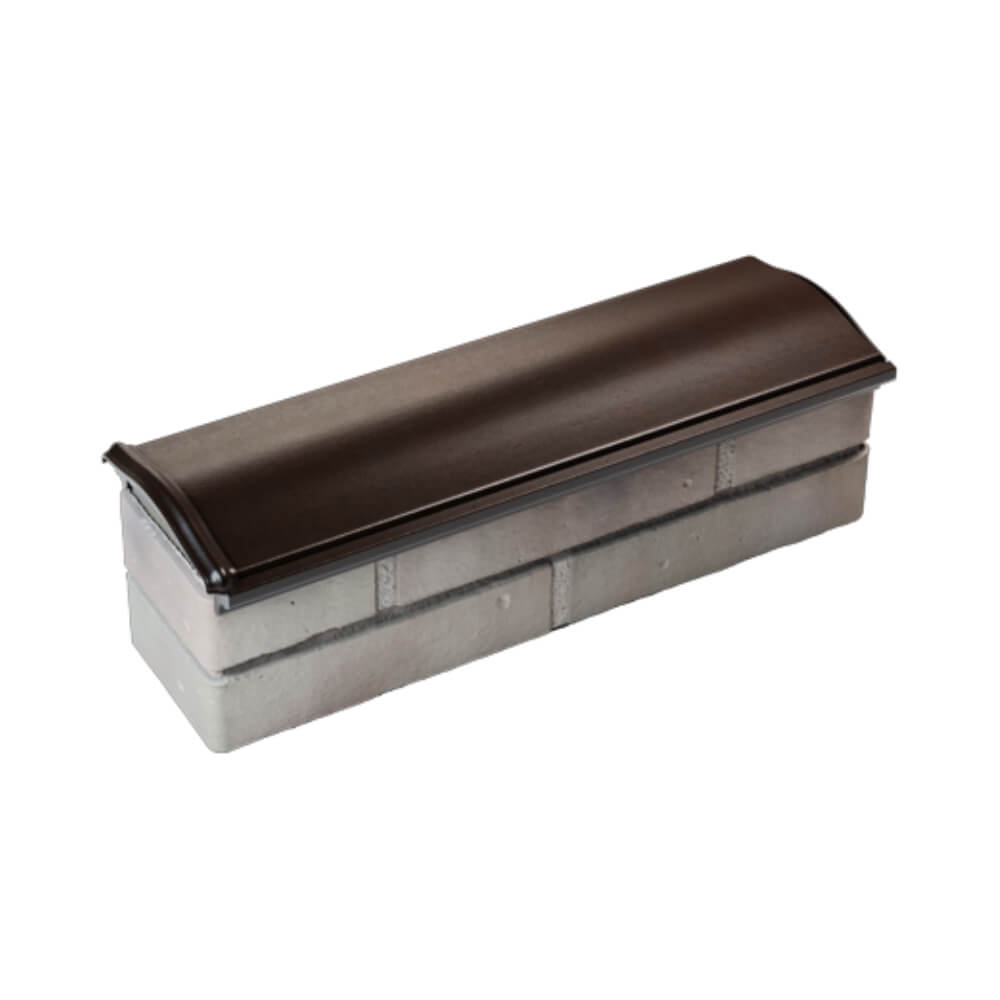 Парапет Zking Монблан Коричневый посадка на 0.5 кирпича (130мм) в Владимире фото