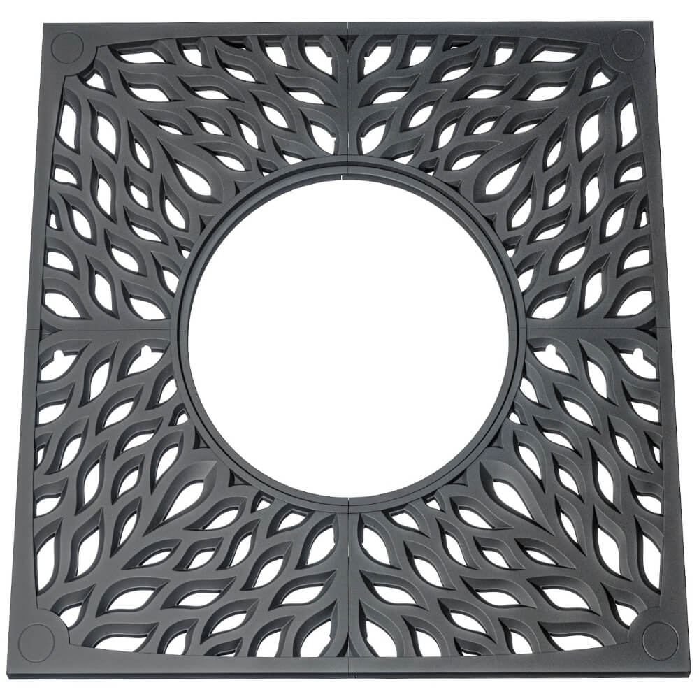 Приствольная решетка для дерева ZKING CRUST 2х2м Черная Владимир фото