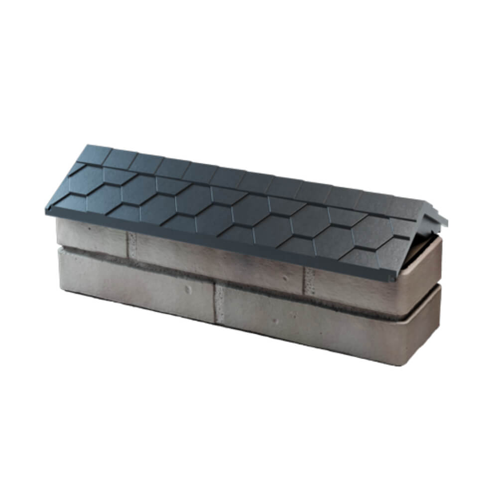 Парапет Zking Эверест Серый с посадкой на 0.5 кирпича (130мм) в Владимире фото