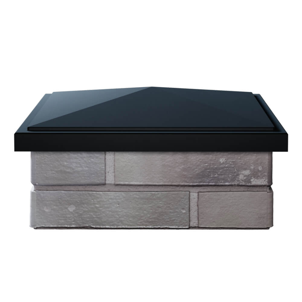 Колпак Zking БонаМоно Черный на столб 1.5х1.5 кирпича (385х385, 400х400мм) Владимир фото