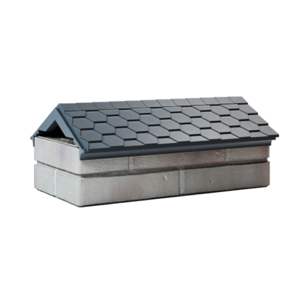 Парапет Zking Эверест Серый с посадкой на 1 кирпич (200/225/255мм) Владимир фото