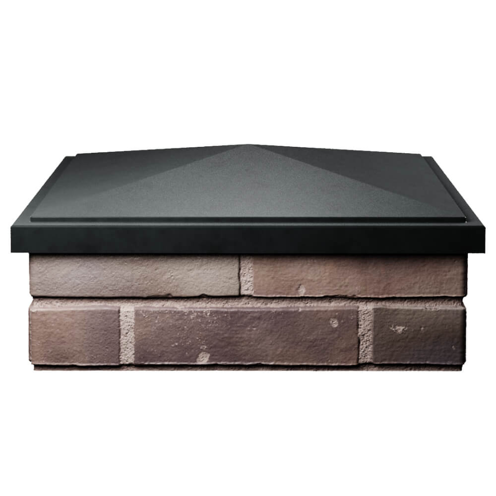 Колпак Zking БонаМоно Черный на столб 2х2 кирпича (515х515, 530х530мм) Владимир фото