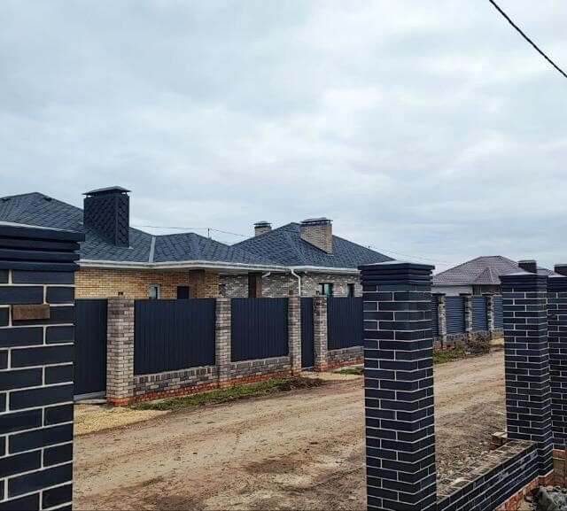 Колпак Zking Бона ХайТек Серый на столб 1.5х1.5 кирпича (385х385мм) в Владимире фото