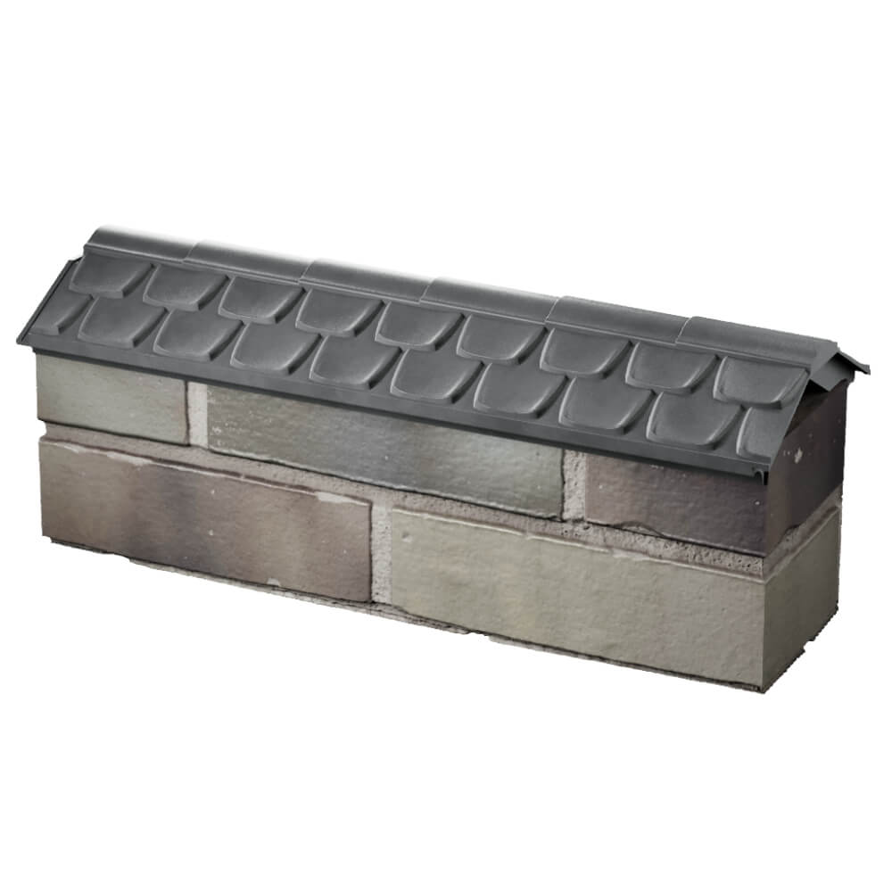 Парапет Zking Эльбрус Серый с посадкой на 0.5 кирпича (130мм) в Владимире фото