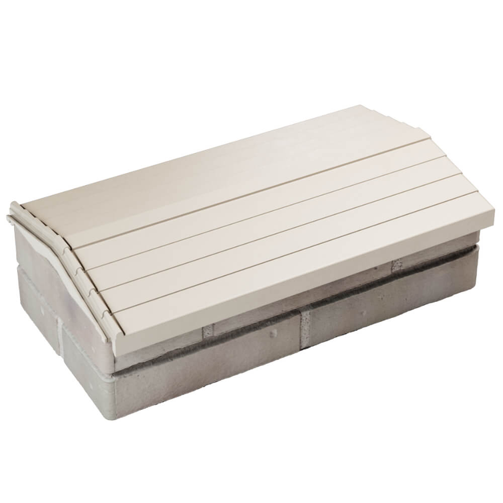 Парапет Zking Бона ХайТек Бежевый с посадкой на 1 кирпич (200/225/255мм) в Владимире фото