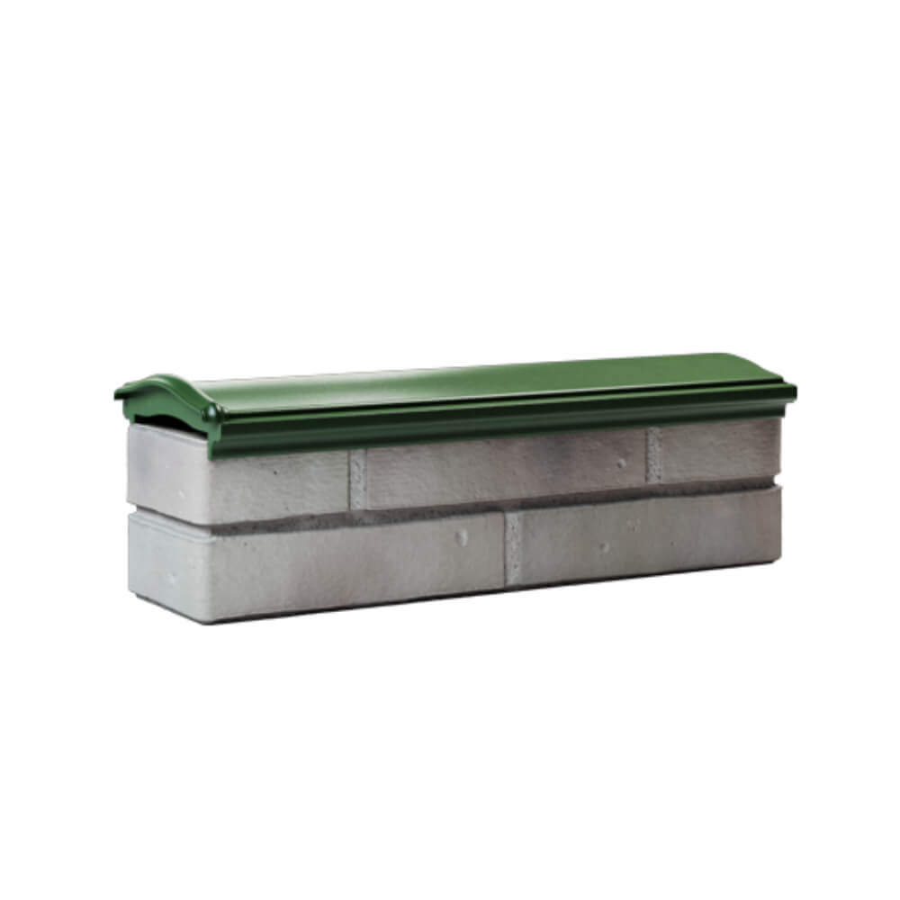 Парапет Zking Монблан Зеленый посадка на 0.5 кирпича (130мм) Владимир фото