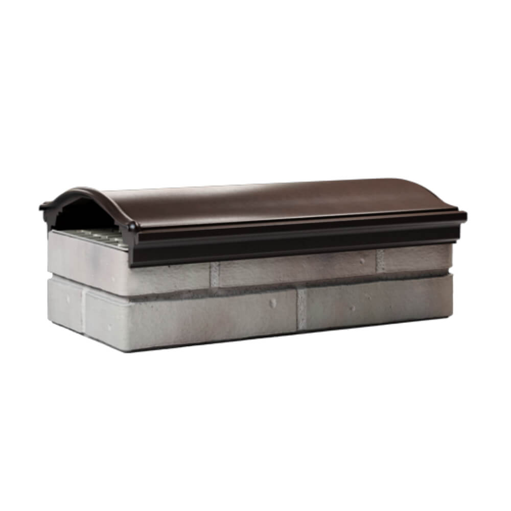 Парапет Zking Монблан Коричневый посадка на 1 кирпич (200/225/255мм) Владимир фото