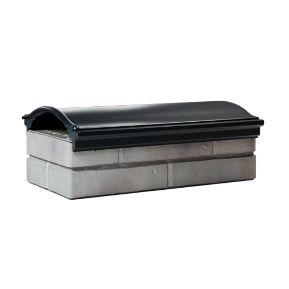 Парапет Zking Монблан Черный посадка на 1 кирпич (200/225/255мм) Владимир фото