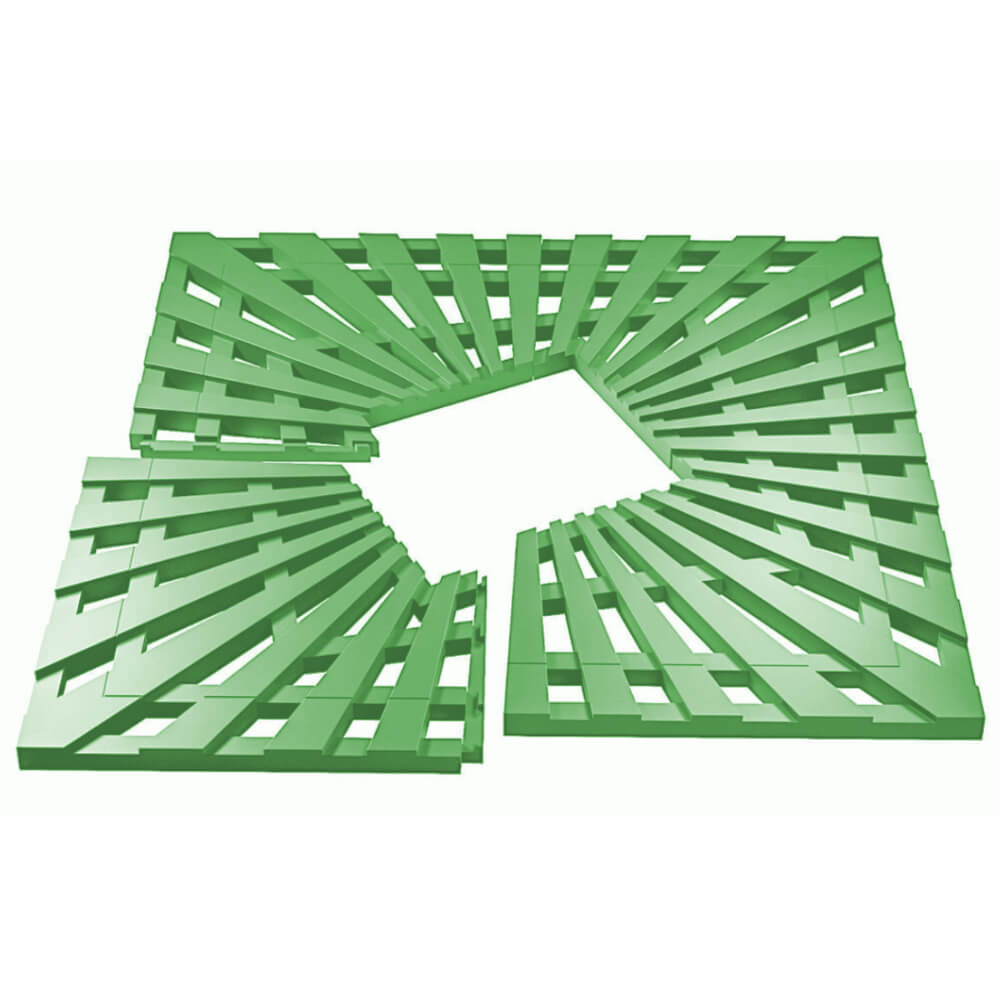 Приствольная решетка для дерева ZKING ATMOSPHERE 1.2х1.2м Зеленая в Владимире фото