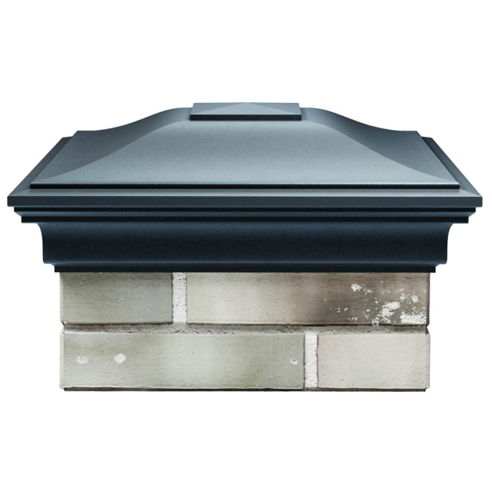 Колпак Zking Монблан Серый на столб 1.5х1.5 кирпича (385х385мм) Владимир фото