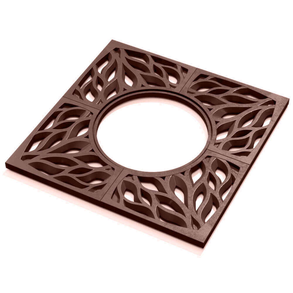 Приствольная решетка для дерева ZKING CRUST 1.2х1.2м Коричневая в Владимире фото