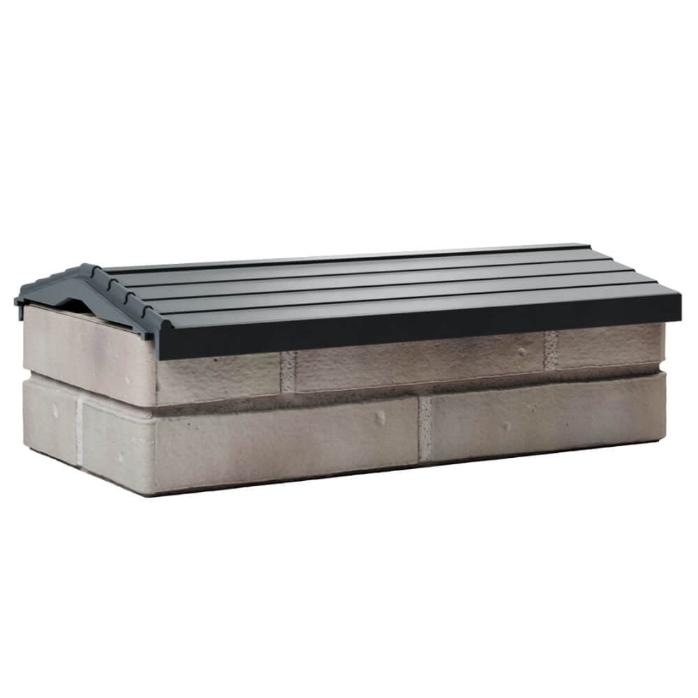 Парапет Zking Бона ХайТек Серый с посадкой на 1 кирпич (200/225/255мм) Владимир фото