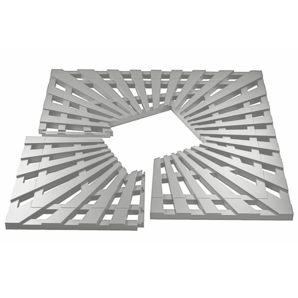 Приствольная решетка для дерева ZKING ATMOSPHERE 1.2х1.2м Бежевая в Владимире фото