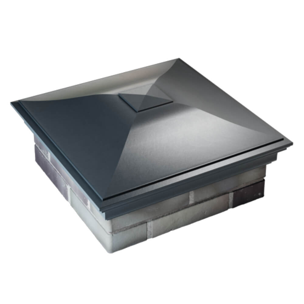 Колпак Zking Монблан Серый на столб 2х2 кирпича (515х515мм) Владимир фото