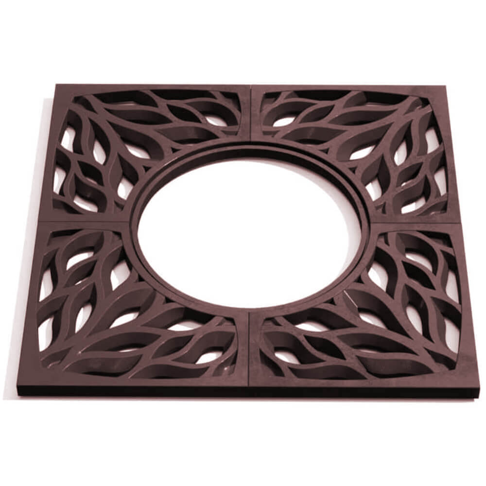 Приствольная решетка для дерева ZKING CRUST 1.2х1.2м Коричневая Владимир фото