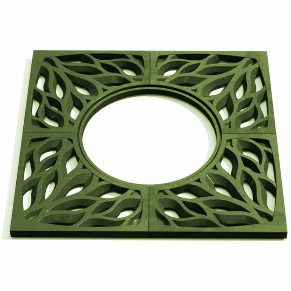 Приствольная решетка для дерева ZKING CRUST 1.2х1.2м Зеленая Владимир фото