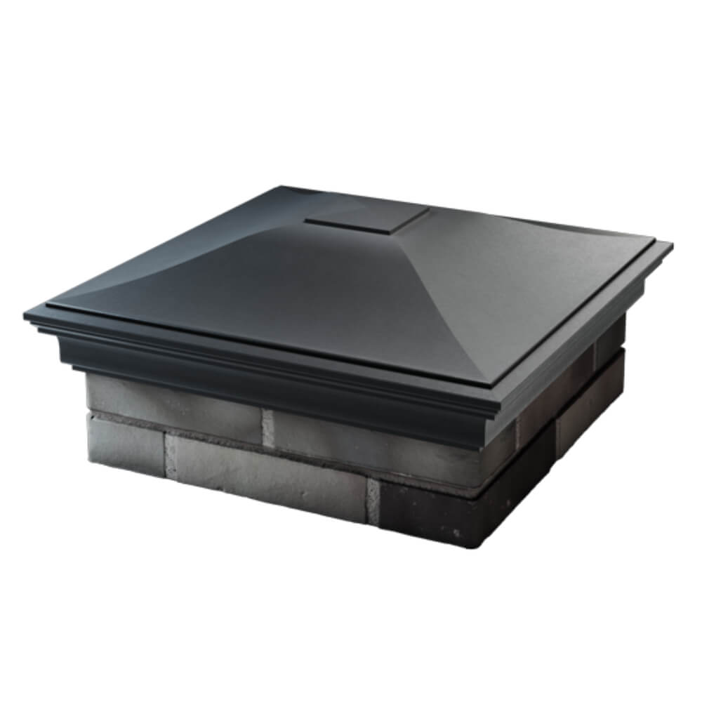 Колпак Zking Монблан Серый на столб 2х2 кирпича (515х515мм) в Владимире фото