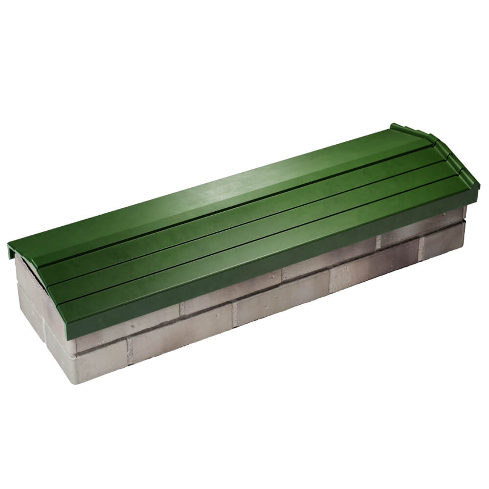 Парапет Zking Бона ХайТек Зеленый посадка на 0.5 кирпича (130мм) в Владимире фото