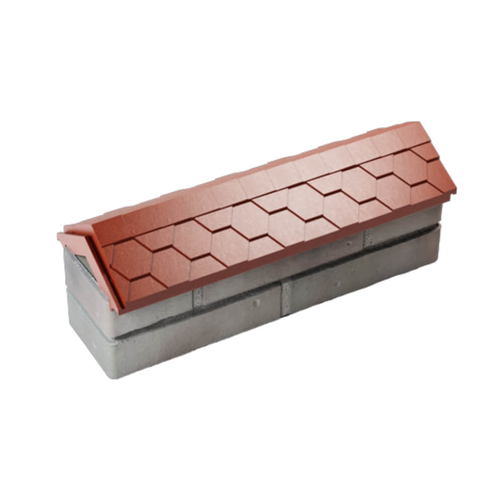 Парапет Zking Эверест Красный с посадкой на 0.5 кирпича (130мм) в Владимире фото