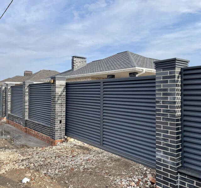 Колпак Zking Бона ХайТек Серый на столб 1.5х1.5 кирпича (385х385мм) в Владимире фото