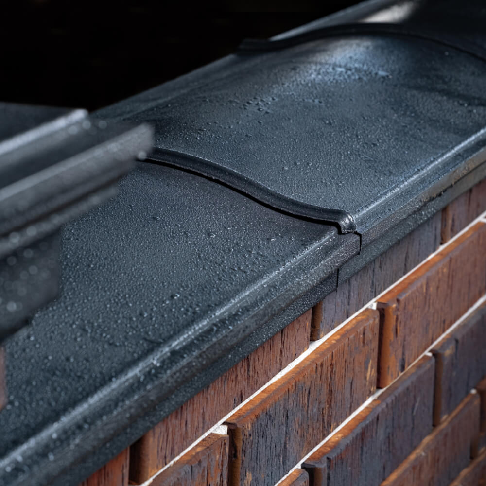 Парапет Zking Монблан Черный посадка на 0.5 кирпича (130мм) в Владимире фото