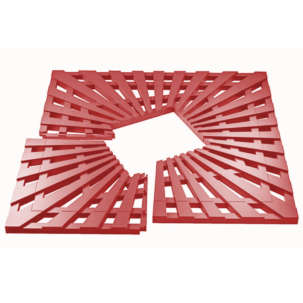 Приствольная решетка для дерева ZKING ATMOSPHERE 1.2х1.2м Красная в Владимире фото