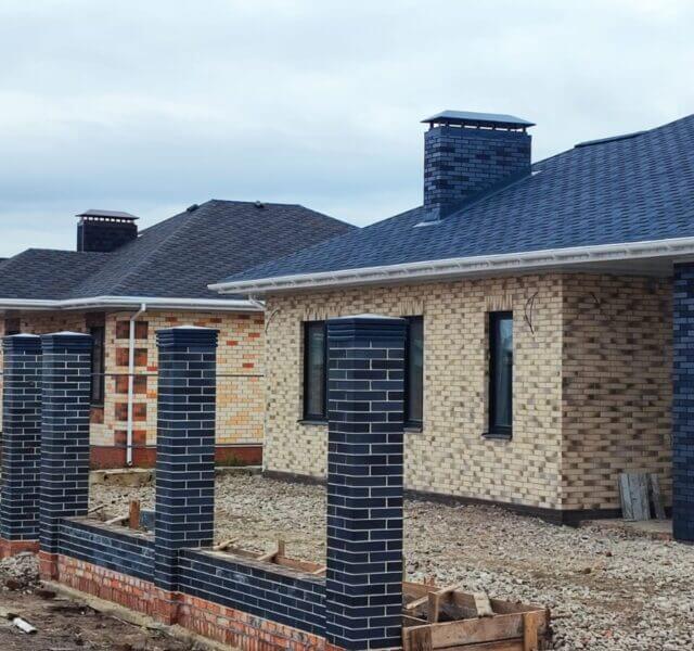 Колпак Zking Бона ХайТек Серый на столб 1.5х1.5 кирпича (385х385мм) в Владимире фото