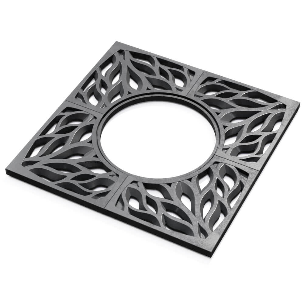 Приствольная решетка для дерева ZKING CRUST 1.2х1.2м Серая в Владимире фото