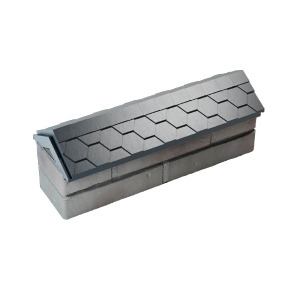 Парапет Zking Эверест Серый с посадкой на 0.5 кирпича (130мм) в Владимире фото